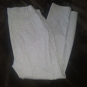 Pinstripe jeggings